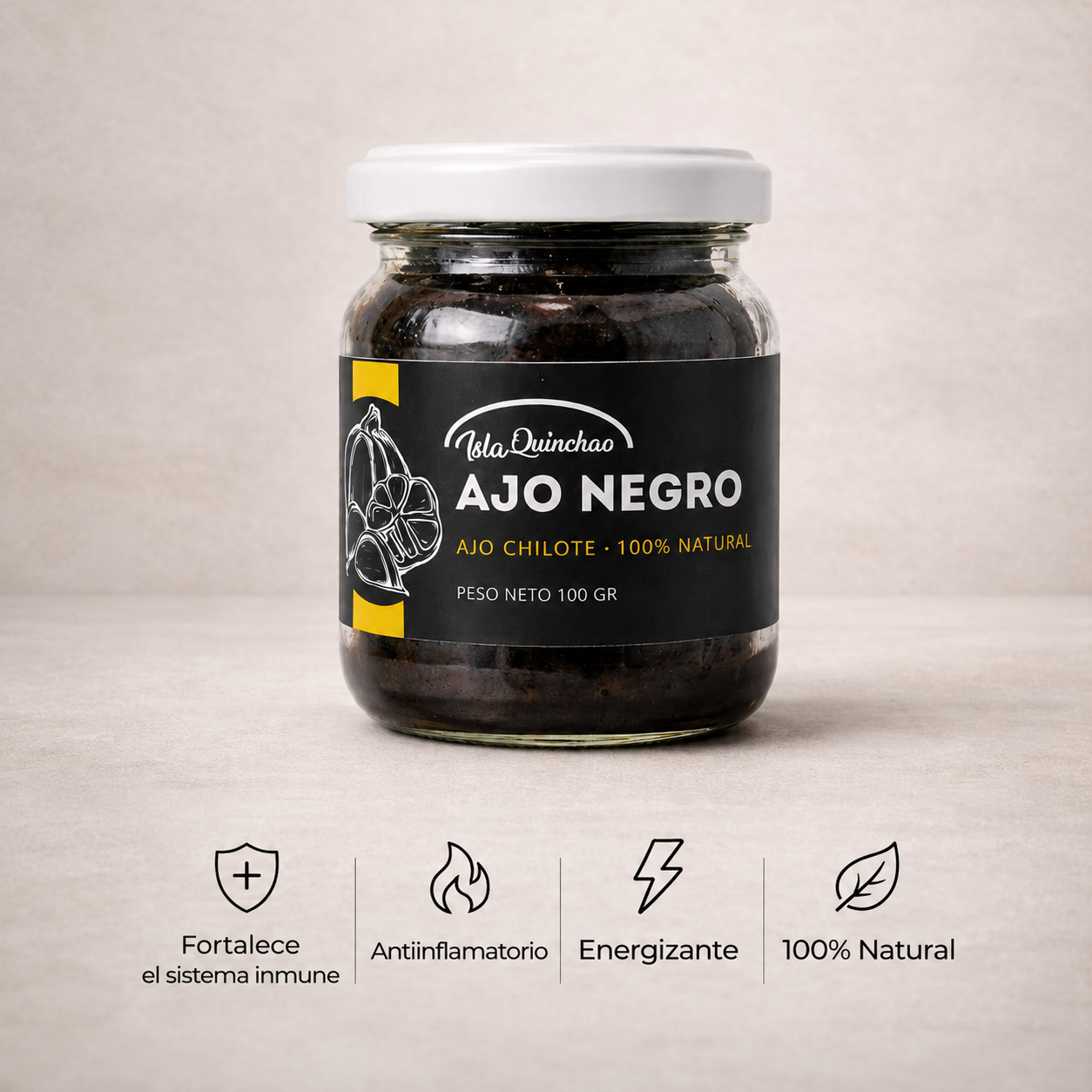 Pack Degustación + Ajo Negro Chilote | Incluye 2 Mieles Batidas | Despacho Gratis