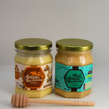 Cargar imagen en el visor de la galería, Pack miel batida y miel con sabor + palito mielero
